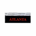 Atlanta Award Ribbon w/ Red Foil Imprint (4"x1 5/8")